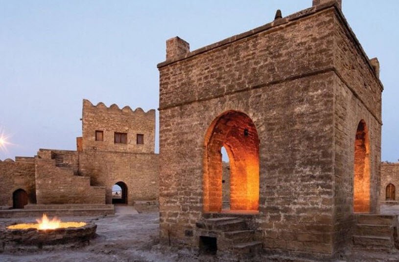 Atashgah Zoroastrian Fire Temple, Azerbaijan